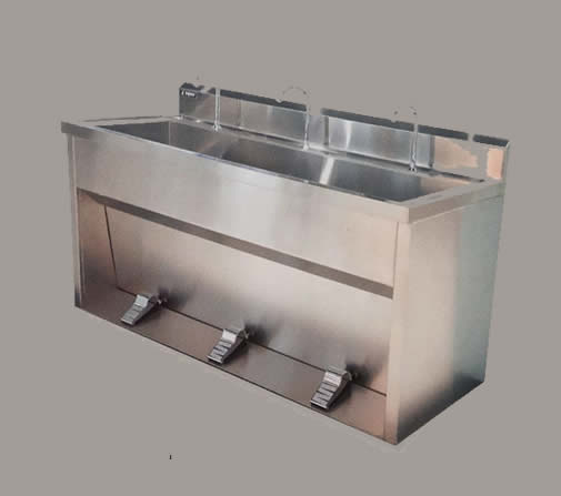 櫃式消毒洗手池